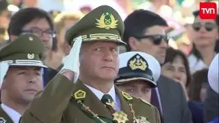 Desfile de Carabineros en la 