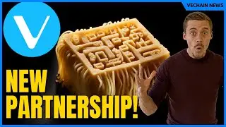 NEW PARTNERSHIP! - Vechain (VET) brings Pasta to the Blockchain!