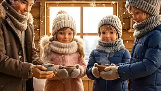 &ldquo;A Winter Evening Under One Roof&rdquo;#GhilbiStyle#relaxinganimation#CalmVideo