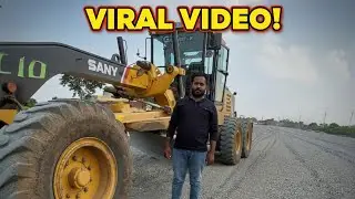 Sandy Soil Dozing By Sany Motar Gredar ✔️|| Sany Motar Gredar Operating Skills || #sany 