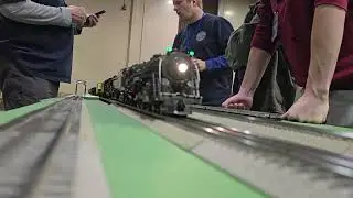 Doubleheader O Scale Hudsons At Great Train Expo, Columbus, Ohio 1/11/26