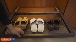 Wardrobe Pull-out Basket &ndash; Soft Close | Clear Access and easy pull-out with effortless closing