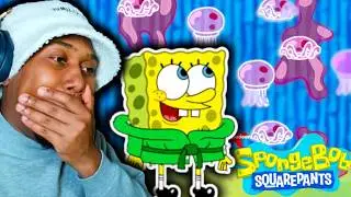 JELLYFISH JAM 🥳 *A Party at Spongebobs House* - Spongebob Squarepants S1 E7 REACTION