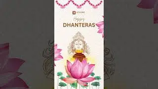 Dhanteras video animation post