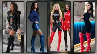 &bull; Классический вид кожаных сапог &bull; Вневременной стиль кожаных сапог