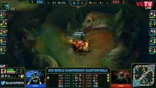 20 16 10 2016 ROX vs EDG Tứ Kết CKTG 2016   V&aacute;n 4