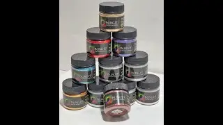 PIGMENTS Black Diamond, Eye Candy and Colourearte Frosted Sorbet