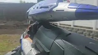 Halo Jasman and gel blaster plasma rifle dual wielding fun!