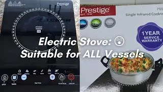 Infrared Stove Review and Demo |How to use Infrared Cooktop in Tamil |Electric Stove review in Tamil