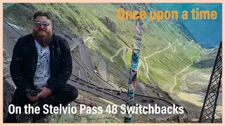 The Stelvio Pass 48 Switchbacks on a Motorcycle in seven minutes.