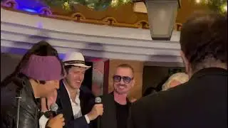 Capri 2024, Jean Michel Byron, Phil Palmer, Gianluigi Lembo e Gary Stretch &ldquo;Purple Rain&rdquo;