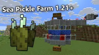 Easy Sea Pickle Farm - Works in Minecraft Java 1.21.11+