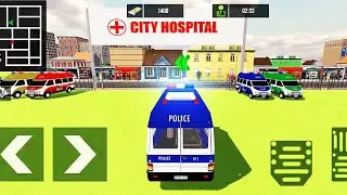 Policeman Ambulance Driver Simulator - Emergency Rescue Truck - Android Gameplay #65 - car game