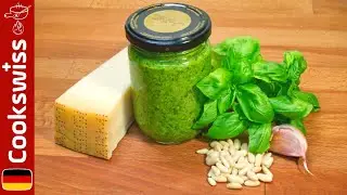 Basilikum Pesto - Pesto selbst machen im Mixer (Pesto Genovese)
