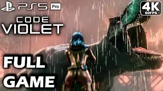 CODE VIOLET Gameplay Walkthrough FULL GAME [4K 60FPS PS5 PRO RAY TRACING] - No commentary