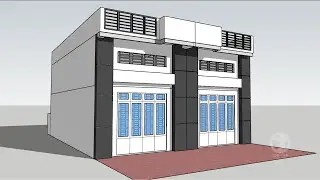 SketchUp Tutorial House Design Part-1 With #Youtith
