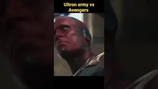 Ultron army vs Avengers