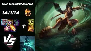 G2 Esports SkewMond JUNGLE Nidalee vs Hecarim - EU Challenger Patch 25.S2.2