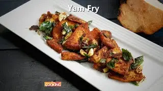 Yam Fry roast | Jimikand fry recipe | SenaiI/Chenai Kilangu Varuval | Elephant yam