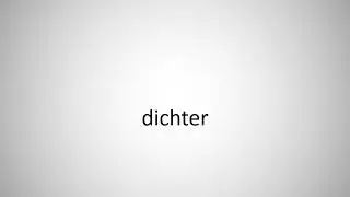 How to say densely populated area in German?
