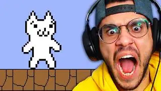 JOGANDO O JOGO MAIS DIFÍCIL DO MUNDO! - CAT MARIO