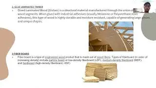 Local timber material