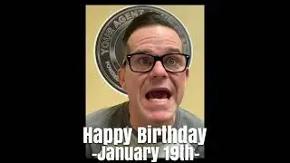Happy Birthday - January 19th #HAPPYBIRTHDAY #CELEBRITYBIRTHDAYS