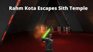 Star Wars Galactic Legacy- Rahm Kota Escapes Sith Temple