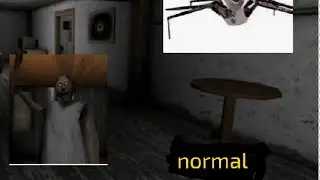 Прохождение гренни на нормале через дверь/ Granny escape door difficult: normal