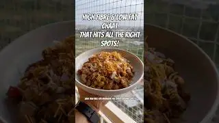 High Fibre Low Fat Aloo Chhole Chaat #food #recipe #cooking #airfryer #foodie