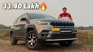 Mini Grand Cherokee😍 2024 Jeep Meridian Diesel Auto Limited Opt Drive Review