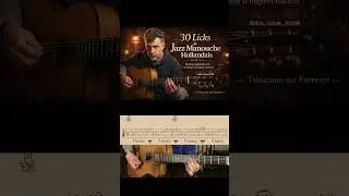 Lick V I en Sol - Guitare Jazz Manouche - Style Hollandais #jazzguitar #jazz #jazzmanouche