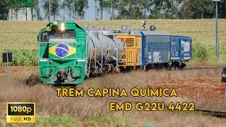 Trem Capina Química com G22U da Copa