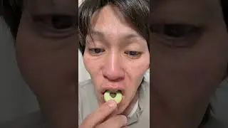 ハートサンドビスケット/メロン風味/HEART/Sandwich/Biscuit/Melon/ASMR #shorts #asmr #お菓子 #ハートサンドビスケット #メロン風味