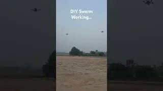 Testing My Autonomous Swarm Drones! #drone #ardupilot #swarmdrone