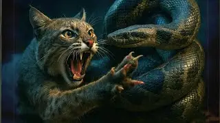 Python Attacks Pregnant Abandoned Bobcat. Her Final Move Shocks Everyone