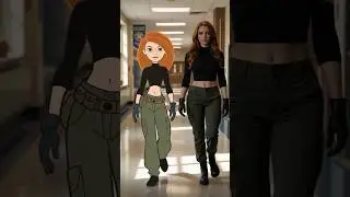 Kim Possible Charector In Real Life #shorts #aigenerated #kimpossible