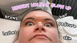 holiday GLOW UP!!! MUCH NEEDED