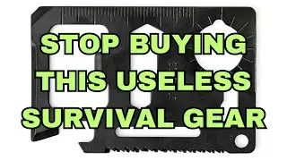 Most Useless Survival Gear That People Still Buy