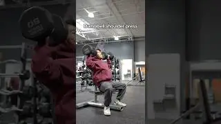 The BEST Way to do Seated Dumbbell Shoulder Press (For Muscle Growth)