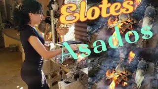 ASANDO ELOTES EN FUEGO DE LEÑA#viralvideo #viralvideo #musica 