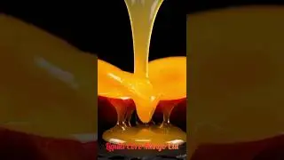 Liquid-Core Mango Cut🥭 #asmrvideo #satisfyingcuts #asmr #foodasmr #mango