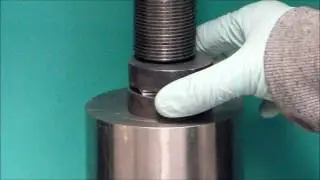 Bonding of polymeric layers through plastic deformation in compression (upsetting) experiment.