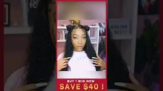 Beeos 13x4 Full Frontal HD Lace Wig Curly Natural Color Hair