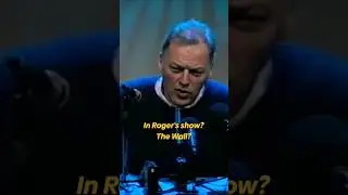 David Gilmour talks about Roger's show The Wall.