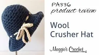 Wool Crusher Hat Crochet Pattern Product Review PA336