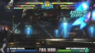 Kevin Bacon vs EMP EvilRahsaan FRXIV Marvel vs Capcom 3 Top 16