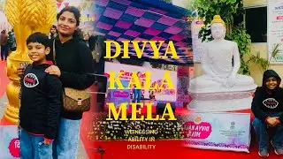 Divya Kala Mela vlog| Witnessing a Special Celebration of Talent & Ability in Disability #delhi