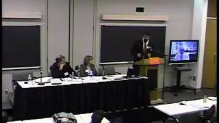 Judicial Ethics and Accountability (2010), Panel 5: Regulating Ethics ...