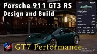 Porsche 911 GT3 RS Design and Build